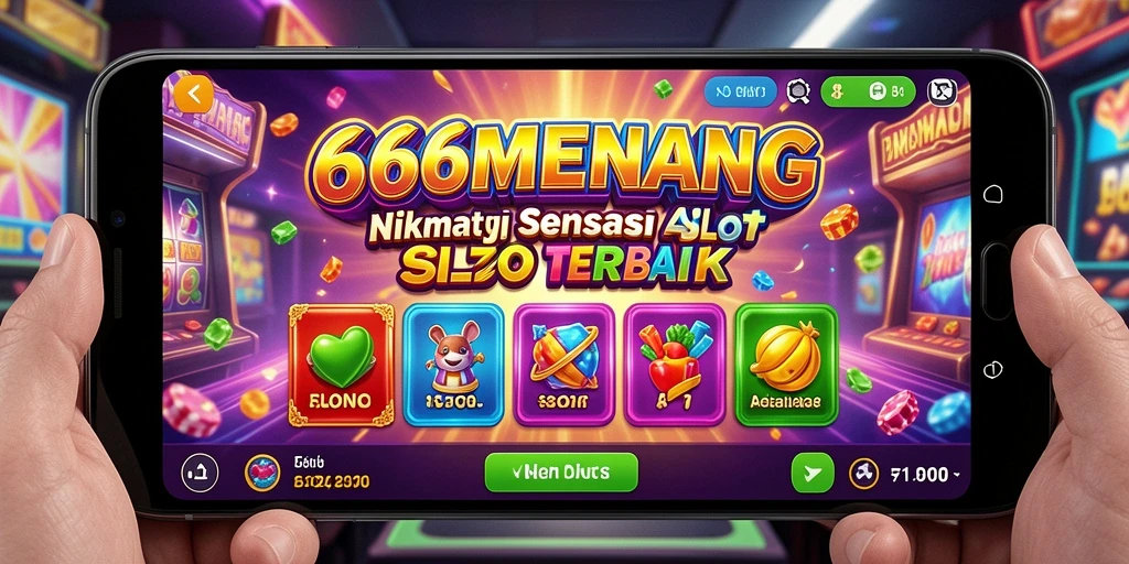 Tampilan menarik dari gameplay Slot 666MENANG