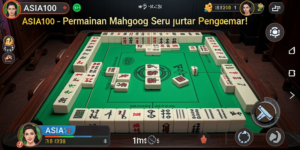 Menampilkan gameplay seru Mahjong yang mengasyikkan.