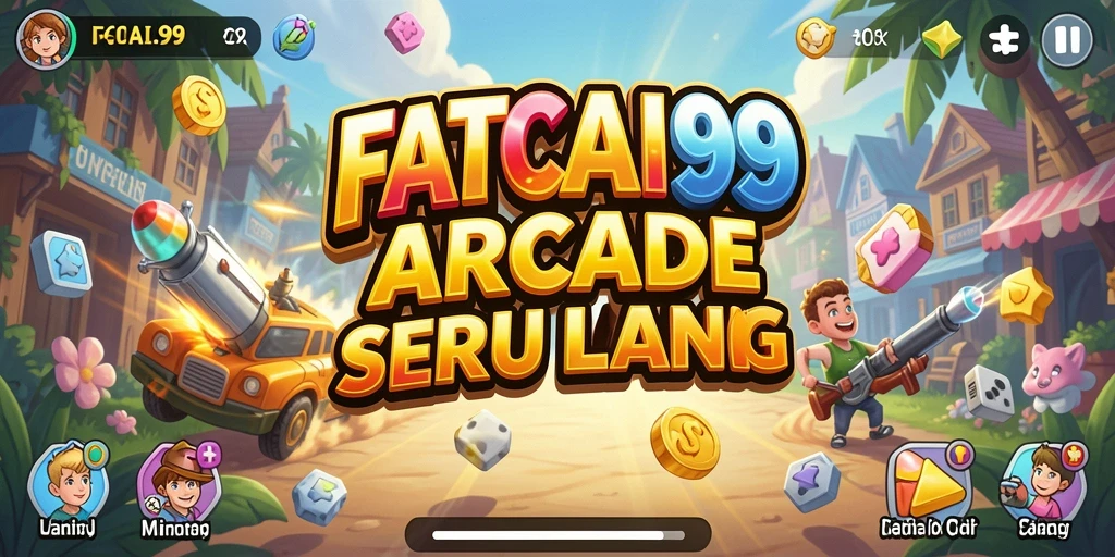 Gameplay menarik dan seru di FATCAI99 dengan warna-warna cerah.