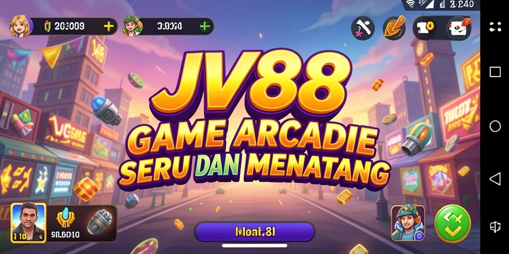 Screenshot dari gameplay seru JV88 yang penuh tantangan.