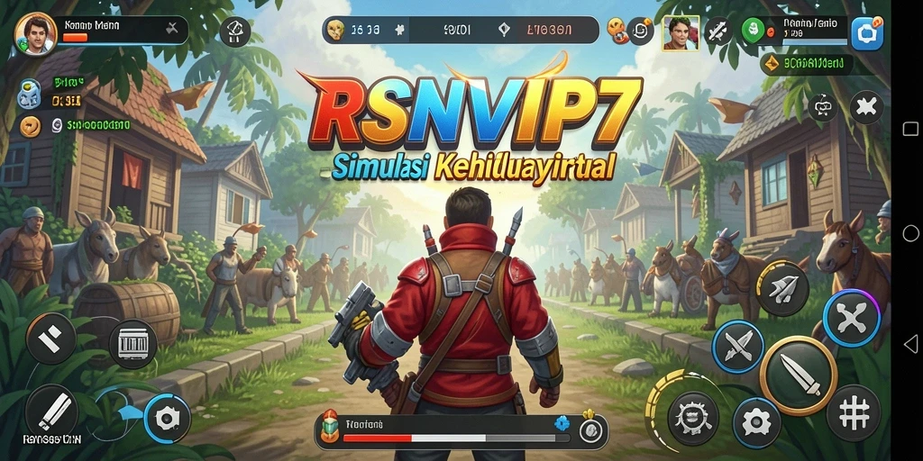 Tampilan gameplay RSNVIP7 yang menakjubkan dan interaktif.