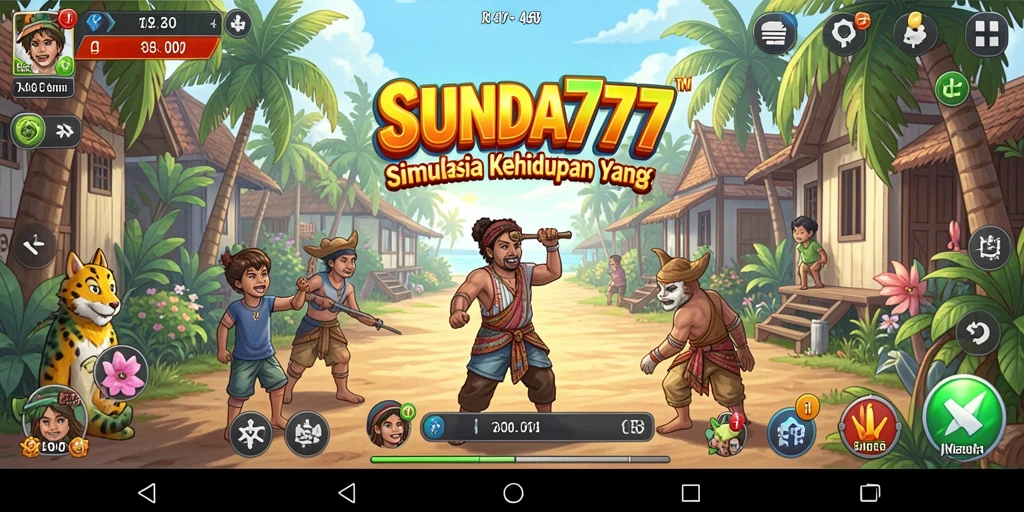 Tampilan gameplay SUNDA777 yang memukau dan interaktif.