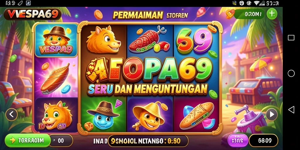 Gameplay menarik VESPA69 dengan tema slot yang beragam.