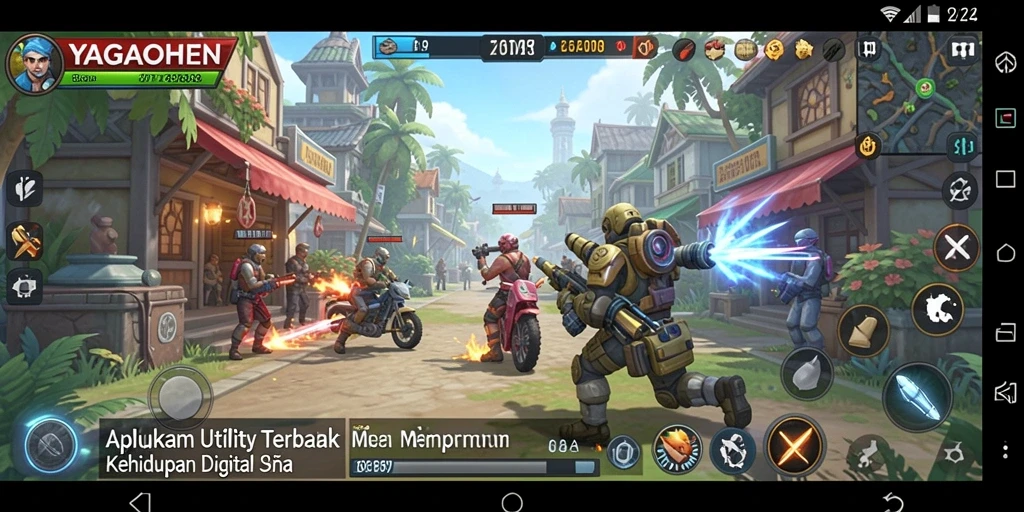 Tampilan antarmuka YAGAOHEN yang modern dan mudah digunakan.